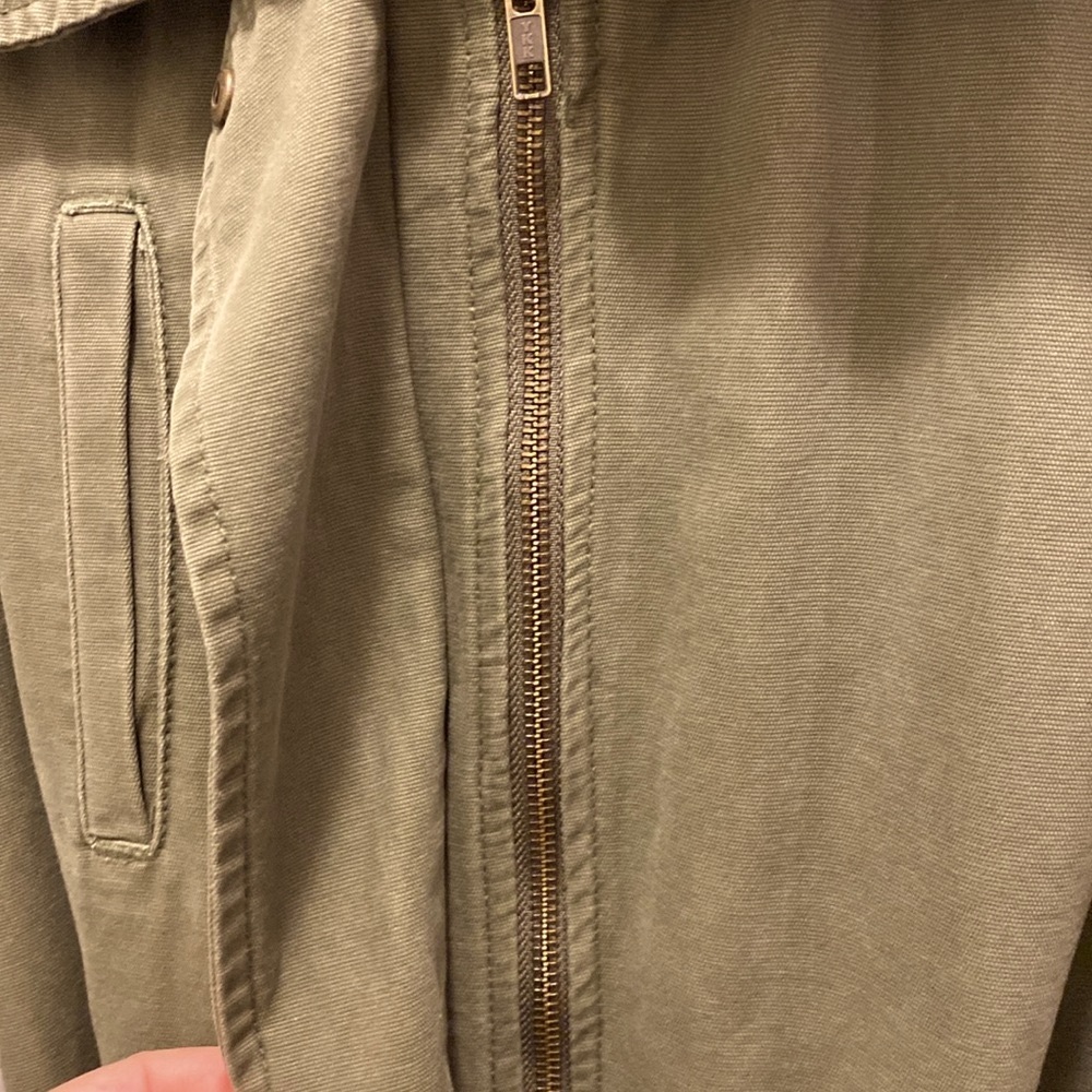 Olive Utility Jacket for Women - Picture 6 of 10